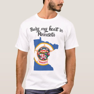 Mijn hart begraven in Minnesota T-shirt