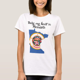 Mijn hart begraven in Minnesota T-shirt