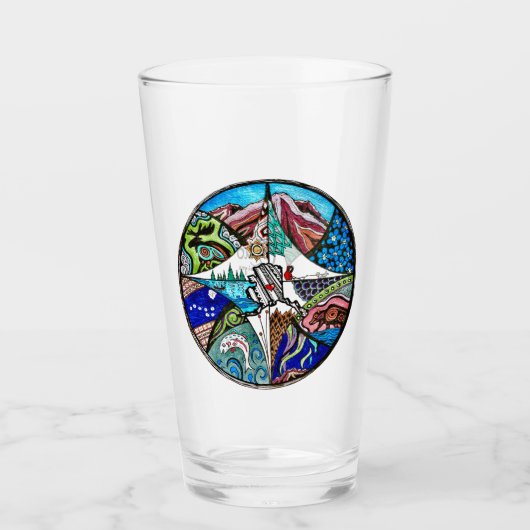 Mijn hart behoort tot Alaska - Tumbler (Voorkant)