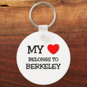 Mijn hart behoort tot BERKELEY Sleutelhanger (Voorkant)
