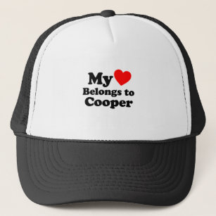 Mijn hart behoort tot Cooper Trucker Pet
