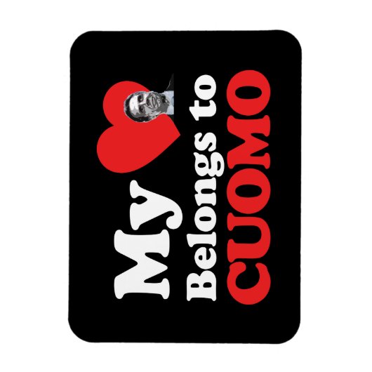 Mijn hart behoort tot Cuomo Magneet (Verticaal)