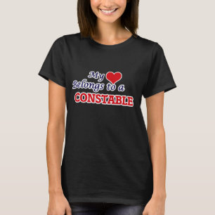 Mijn hart behoort tot de instabiel t-shirt