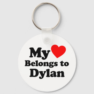 Mijn hart behoort tot Dylan Sleutelhanger