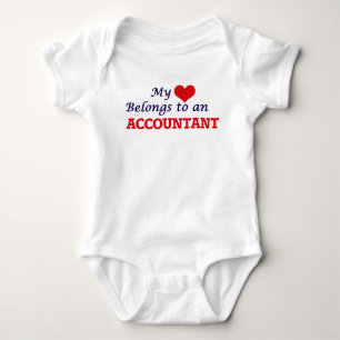 Mijn Hart behoort tot een Accountant Romper