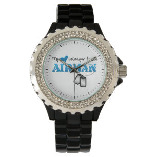 Mijn hart behoort tot een Airman Horloge