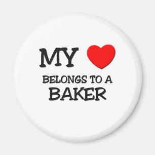 Mijn hart behoort tot een BAKER Magneet