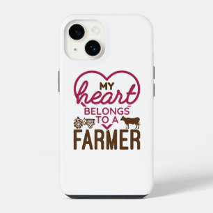 Mijn hart behoort tot een boer iPhone 14 hoesje