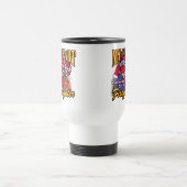 Mijn hart behoort tot een brandweerman reisbeker (Center)