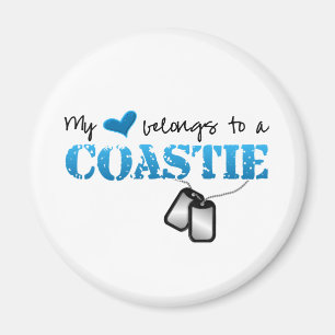 Mijn hart behoort tot een Coastie Magneet