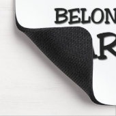 Mijn hart behoort tot een MARSHAL Muismat (Hoek)