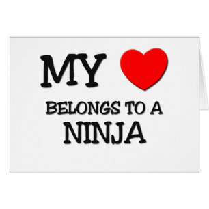 Mijn hart behoort tot een NINJA