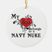 Mijn hart behoort tot een Nuke Ornament (Voorkant)
