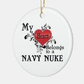 Mijn hart behoort tot een Nuke Ornament (Links)