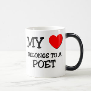 Mijn hart behoort tot een POET Magische Mok