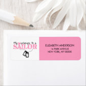 Mijn hart behoort tot een Sailor Etiket (Insitu)