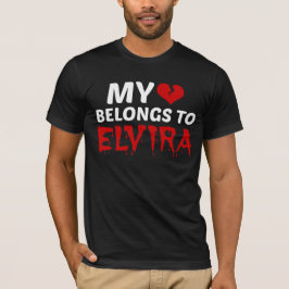 Mijn hart behoort tot Elvira T-shirt