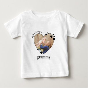 Mijn hart behoort tot Grammy's personaliseer Baby 