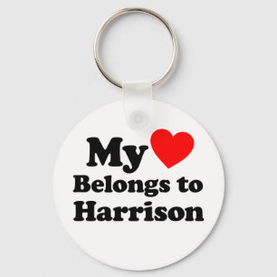 Mijn hart behoort tot Harrison Sleutelhanger