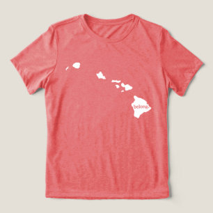 Mijn hart behoort tot Hawaii Tri-Blend Shirt