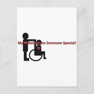 Mijn hart behoort tot iemand speciaal briefkaart