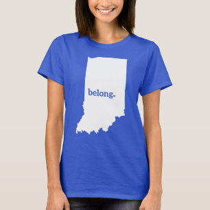 Mijn hart behoort tot Indiana T-shirt