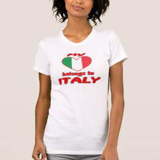 Mijn hart behoort tot Italië T-shirt