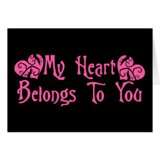 Mijn hart behoort tot jou