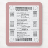 Mijn hart behoort tot jou muismat (Voorkant)