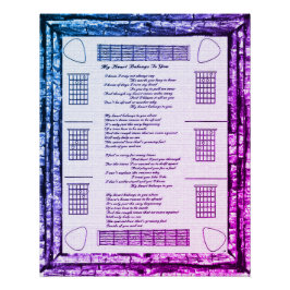 Mijn hart behoort tot jou poster