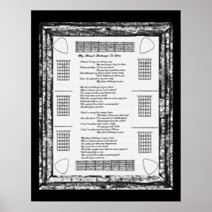 Mijn hart behoort tot jou poster