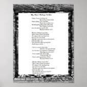 Mijn hart behoort tot jou poster (Voorkant)