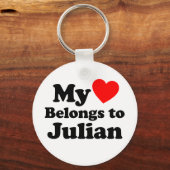 Mijn hart behoort tot Julian Sleutelhanger (Voorkant)