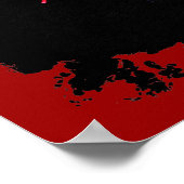 Mijn hart behoort tot jullie Valentijnsdag Romanti Poster (Hoek)