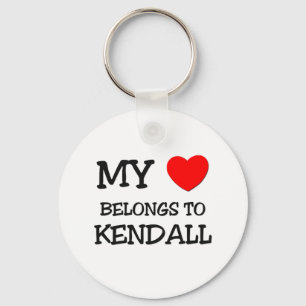 Mijn hart behoort tot KENDALL Sleutelhanger