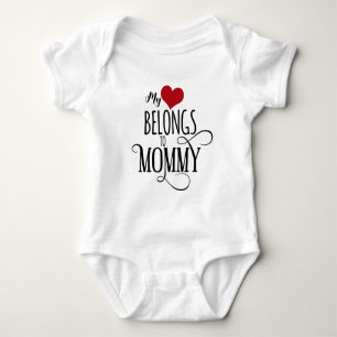 Mijn hart behoort tot mama romper