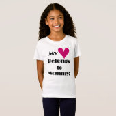 Mijn Hart behoort tot Mama T-shirt (Voorkant volledig)