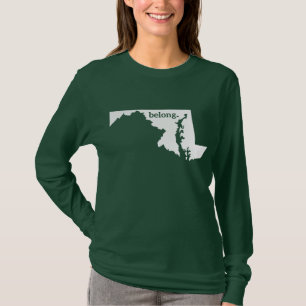 Mijn hart behoort tot Maryland T-shirt