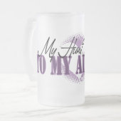 Mijn hart behoort tot mijn Airman Matglas Bierpul (Voorkant links)