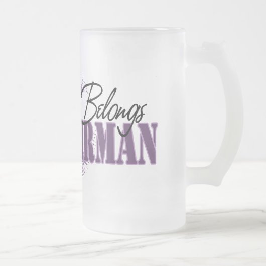 Mijn hart behoort tot mijn Airman Matglas Bierpul (Rechts)