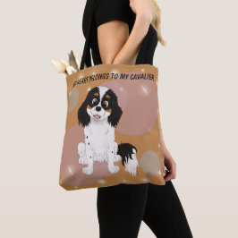 Mijn hart behoort tot mijn Tri Cavalier Tote Bag
