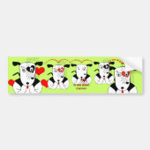 Mijn hart behoort tot mijn vader bumpersticker (Voorkant)