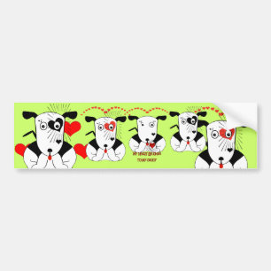 Mijn hart behoort tot mijn vader bumpersticker