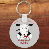 Mijn hart behoort tot mijn vader sleutelhanger (Voorkant)