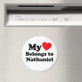 Mijn hart behoort tot Nathaniel Magneet (Insitu (Vaatwasser))