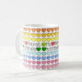 Mijn hart behoort tot opa-Mok Koffiemok (Voorkant links)