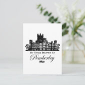 Mijn hart behoort tot Pemberley Briefkaart (Staand voorkant)