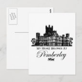 Mijn hart behoort tot Pemberley Briefkaart (Voorkant / Achterkant)