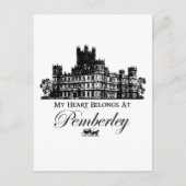 Mijn hart behoort tot Pemberley Briefkaart (Voorkant)
