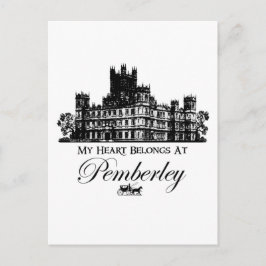 Mijn hart behoort tot Pemberley Briefkaart
